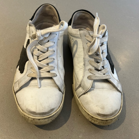 piranha sneakers with distressing and star detail - Picture 3 of 7